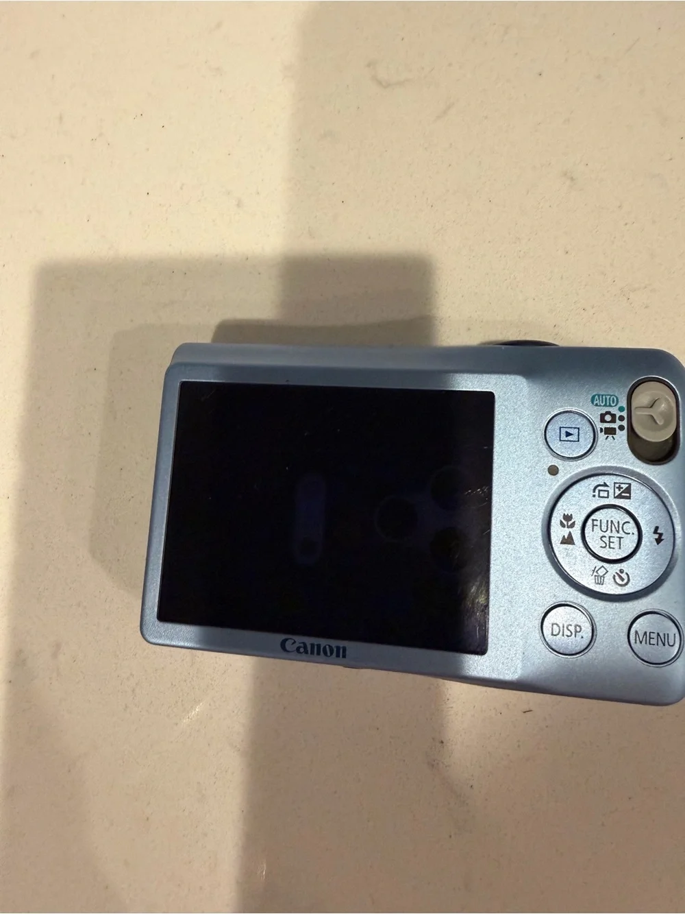 Canon Power Shot SD1300 IS digital camera features a 12.1-megapixel CCD sensor